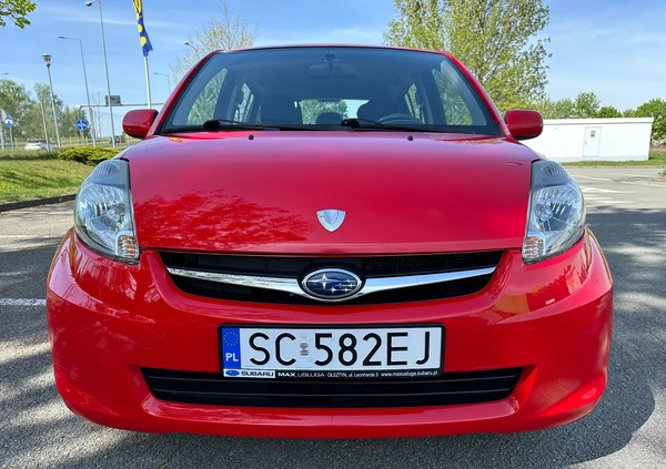 Subaru Justy cena 12300 przebieg: 177000, rok produkcji 2010 z Częstochowa małe 562